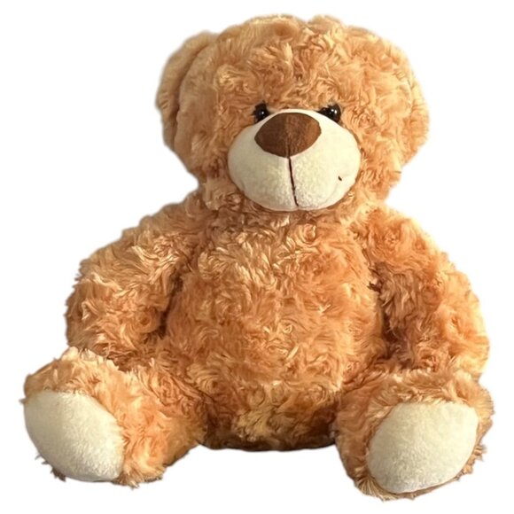 Fred 10" Stuffed Seated Brown Bear - Picture 1 of 2